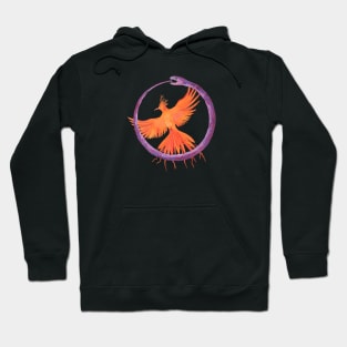 Ouroboros and Phoenix Hoodie